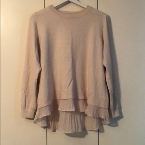 Rose/off-White sweater